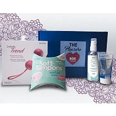 <strong>Набор для тренировки интимных мышц The Pleasure Box с розовыми вагинальными шариками</strong> <br />
Набор The Pleasure Box состоит из: - вагинальных шариков из медицинского силикона со смещенным центром тяжести.<div class="charTableblock"><div><span>Материал</span>: силикон</div><div><span>Производитель</span>: Joy Division, Германия</div></div> Набор для тренировки интимных мышц The Pleasure Box с розовыми вагинальными шариками
Набор The Pleasure Box состоит из: - вагинальных шариков из медицинского силикона со смещенным центром тяжести.