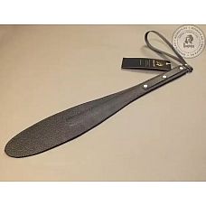 <strong>Чёрный кожаный спанкер Лепесток </strong> <br />
Спанкер выполнен из черной матовой кожи в форме лепестка .<div class="charTableblock"><div><span>Материал</span>: кожа</div><div><span>Производитель</span>: Подиум, Россия</div></div> Чёрный кожаный спанкер Лепесток
Спанкер выполнен из черной матовой кожи в форме лепестка .