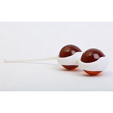 <strong>Коричневые вагинальные шарики в силиконовой оболочке</strong> <br />
Вагинальные шарики со смещенным центром тяжести для тренировки интимных мышц.<div class="charTableblock"><div><span>Материал</span>: силикон</div><div><span>Диаметр, см</span>: 3.30</div><div><span>Диаметр, см</span>: 3</div><div><span>Производитель</span>: White Label, Китай</div></div> Коричневые вагинальные шарики в силиконовой оболочке
Вагинальные шарики со смещенным центром тяжести для тренировки интимных мышц.