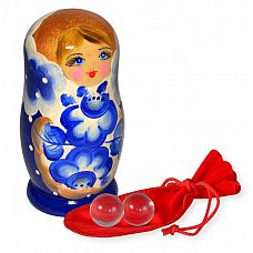 <strong>Маленькие стеклянные вагинальные шарики в футляре-матрёшке</strong> <br />
Вагинальные шарики являются не только замечательным средством для тренировки мышц малого таза, но и отличной секс-игрушкой, которая доставить массу приятных удовольствий.<div class="charTableblock"><div><span>Материал</span>: стекло</div><div><span>Диаметр, см</span>: 2.00</div><div><span>Диаметр, см</span>: 2</div><div><span>Производитель</span>: Sitabella, Россия</div></div> Маленькие стеклянные вагинальные шарики в футляре-матрёшке
Вагинальные шарики являются не только замечательным средством для тренировки мышц малого таза, но и отличной секс-игрушкой, которая доставить массу приятных удовольствий.