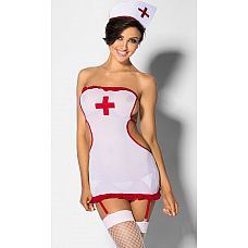 <strong>Комплект медсестры Persea</strong> <br />
Сексуальный комплект медсестры.<div class="charTableblock"><div><span>Размер</span>: M (44-46)</div><div><span>Цвет</span>: белый</div><div><span>Производитель</span>: Anais, Польша</div></div> Комплект медсестры Persea
Сексуальный комплект медсестры.