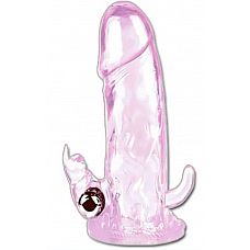 <strong>Розовая вибронасадка со стимуляцией клитора и ануса - 12,5 см.</strong> <br />
Насадка способная придать толщину половому органу.<div class="charTableblock"><div><span>Материал</span>: TPE / TPR</div><div><span>Диаметр, см</span>: 4.00</div><div><span>Диаметр, см</span>: 4</div><div><span>Производитель</span>: Baile, Китай</div></div> Розовая вибронасадка со стимуляцией клитора и ануса - 12,5 см.
Насадка способная придать толщину половому органу.