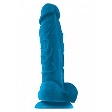 <strong>Голубой фаллоимитатор на присоске ColourSoft 5 Soft Dildo - 17,8 см.</strong> <br />
Фаллоимитатор сделан из бархатистого медицинского силикона, не содержит фталаты и безопасен для здоровья.<div class="charTableblock"><div><span>Длина, см</span>: 17.80</div><div><span>Диаметр, см</span>: 4.00</div><div><span>Материал</span>: силикон</div><div><span>Цвет</span>: другой</div><div><span>Особенности</span>: на присоске; с мошонкой</div><div><span>Длина, см</span>: 17-20</div><div><span>Диаметр, см</span>: 4</div><div><span>Производитель</span>: NS Novelties, США</div></div> Голубой фаллоимитатор на присоске ColourSoft 5 Soft Dildo - 17,8 см.
Фаллоимитатор сделан из бархатистого медицинского силикона, не содержит фталаты и безопасен для здоровья.