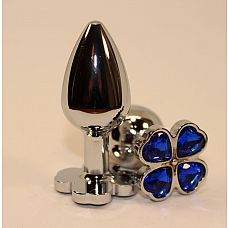 <strong>Серебристая пробка с цветком из синих сердечек - 7 см.</strong> <br />
Анальная пробка серебристого цвета с яркими кристаллами в форме сердец внесет разнообразие в вашу интимную жизнь.<div class="charTableblock"><div><span>Длина, см</span>: 7.00</div><div><span>Диаметр, см</span>: 2.50</div><div><span>Материал</span>: металл</div><div><span>Длина, см</span>: 5-8</div><div><span>Диаметр, см</span>: 2</div></div> Серебристая пробка с цветком из синих сердечек - 7 см.
Анальная пробка серебристого цвета с яркими кристаллами в форме сердец внесет разнообразие в вашу интимную жизнь.