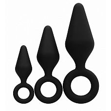 <strong>Набор из 3 анальных пробок Silicone Butt Plug Set</strong> <br />
Набор из трех анальных пробок разного размера (маленького, среднего и большого).<div class="charTableblock"><div><span>Материал</span>: силикон</div></div> Набор из 3 анальных пробок Silicone Butt Plug Set
Набор из трех анальных пробок разного размера (маленького, среднего и большого).