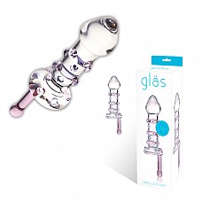 <strong>Небольшой фаллос с ручкой CANDY LAND JUICER GLAS-21</strong> <br />
Небольшой, длиной 11,5 см и максимальным диаметром головки 3,3 см со стимулирующими точками по все длине из розового и голубого стекла.<div class="charTableblock"><div><span>Длина, см</span>: 11.5</div><div><span>Диаметр, см</span>: 3.3</div><div><span>Материал</span>: стекло</div><div><span>Цвет</span>: прозрачный</div><div><span>Длина, см</span>: 9-12</div><div><span>Диаметр, см</span>: 3</div></div> Небольшой фаллос с ручкой CANDY LAND JUICER GLAS-21
Небольшой, длиной 11,5 см и максимальным диаметром головки 3,3 см со стимулирующими точками по все длине из розового и голубого стекла.