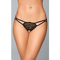 <strong>Кружевные трусики с доступом и эффектной задней частью из бретелей</strong> <br />
Кружевные трусики с доступом и эффектной задней частью из бретелей.<div class="charTableblock"><div><span>Размер</span>: S (42-44); M (44-46); L (46-48)</div><div><span>Цвет</span>: черный</div><div><span>Производитель</span>: SoftLine, Польша</div><div><span>В наличии</span>: S-M-L, черный</div></div> Кружевные трусики с доступом и эффектной задней частью из бретелей
Кружевные трусики с доступом и эффектной задней частью из бретелей.