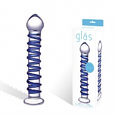 <strong>Фаллоимитатор из стекла BLUE SPIRAL GLAS-75</strong> <br />
Кристально-прозрачное стекло тела стимулятора опоясано яркой-синей спиралью.<div class="charTableblock"><div><span>Длина, см</span>: 18.5</div><div><span>Диаметр, см</span>: 4</div><div><span>Материал</span>: стекло</div><div><span>Цвет</span>: другой; прозрачный</div><div><span>Особенности</span>: без мошонки</div><div><span>Длина, см</span>: 17-20</div><div><span>Диаметр, см</span>: 4</div></div> Фаллоимитатор из стекла BLUE SPIRAL GLAS-75
Кристально-прозрачное стекло тела стимулятора опоясано яркой-синей спиралью.