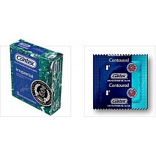 <strong>Презервативы плотнооблегающие CONTEX 3 Imperial, 3 шт.</strong> <br />
Материал: Натуральный латекс
Дизайн: Особая форма презервативов повышает чувствительность и обеспечивает комфорт.<div class="charTableblock"><div><span>Производитель</span>: Contex, Франция</div></div> Презервативы плотнооблегающие CONTEX 3 Imperial, 3 шт.
Материал: Натуральный латекс
Дизайн: Особая форма презервативов повышает чувствительность и обеспечивает комфорт.