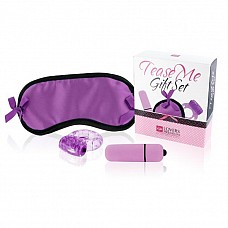 <strong>Набор для влюбленных Tease Me Purple E22016</strong> <br />
Чувственный набор для любящей пары! В набор входят: - шелковая маска на глаза - вибро-кольцо - пластиковая вибро-пуля С этими вещицам вечер запомнится надолго!<div class="charTableblock"> </div> Набор для влюбленных Tease Me Purple E22016
Чувственный набор для любящей пары! В набор входят: - шелковая маска на глаза - вибро-кольцо - пластиковая вибро-пуля С этими вещицам вечер запомнится надолго!