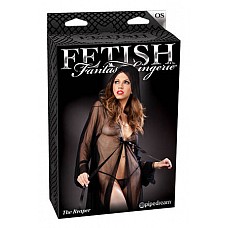 <strong>Пеньюар с капюшоном The Reaper со стрингами, черный</strong> <br />
Прозрачный длинный пеньюар The Reaper с длинными рукавами и капюшоном, завязывается спереди под грудью.<div class="charTableblock"><div><span>Размер</span>: XS (40-42); S (42-44); M (44-46); L (46-48)</div></div> Пеньюар с капюшоном The Reaper со стрингами, черный
Прозрачный длинный пеньюар The Reaper с длинными рукавами и капюшоном, завязывается спереди под грудью.