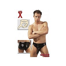 <strong>Муские трусы из латекса Latex Gents-Slip </strong> <br />
Мужские трусы из латекса с фаллоимитатором и внутренним анальным стимулятором.<div class="charTableblock"> </div> Муские трусы из латекса Latex Gents-Slip
Мужские трусы из латекса с фаллоимитатором и внутренним анальным стимулятором.
