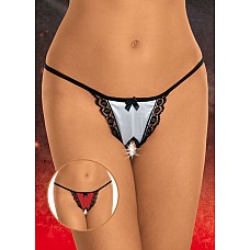 <strong>Трусики-смокинг с разрезиком</strong> <br />
Трусики-смокинг с разрезиком<div class="charTableblock"><div><span>Размер</span>: S (42-44); M (44-46); L (46-48)</div><div><span>Цвет</span>: белый</div><div><span>Производитель</span>: SoftLine, Польша</div><div><span>В наличии</span>: S-M-L, белый с черным</div></div> Трусики-смокинг с разрезиком
Трусики-смокинг с разрезиком