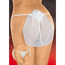 <strong>Трусики-стринг с фатой</strong> <br />
Трусики-стринг с фатой<div class="charTableblock"><div><span>Размер</span>: S (42-44); M (44-46); L (46-48)</div></div> Трусики-стринг с фатой
Трусики-стринг с фатой