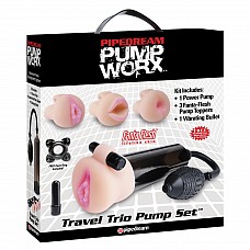����� Travel Trio Pump Set 327300PD 
��������� ����� ������ 22��, ����������� �� ������������� ��������� � ����������� �������� ������� �����.
