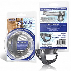 <strong>Кольцо на пенис с разделителем мошонки из искусственной кожи на клепках T-STYLE COCK RING BLM1693</strong> <br />
Эрекционное Т-образное кольцо из качественной искусственной кожи, зажимающее пенис и мошонку одновременно, а также разделяя яички.<div class="charTableblock"> </div> Кольцо на пенис с разделителем мошонки из искусственной кожи на клепках T-STYLE COCK RING BLM1693
Эрекционное Т-образное кольцо из качественной искусственной кожи, зажимающее пенис и мошонку одновременно, а также разделяя яички.