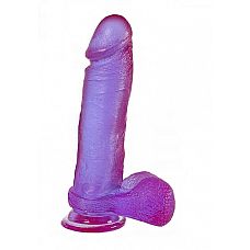 <strong>Фаллоимитатор Crystal Jellies, 20 см</strong> <br />
Гелевый фаллоимитатор с ярко выраженной головкой и с мошонкой.<div class="charTableblock"><div><span>Длина, см</span>: 20</div><div><span>Диаметр, см</span>: 4.5</div><div><span>Материал</span>: гель</div><div><span>Цвет</span>: другой</div><div><span>Особенности</span>: на присоске; с мошонкой</div><div><span>Длина, см</span>: 17-20</div><div><span>Диаметр, см</span>: 4</div></div> Фаллоимитатор Crystal Jellies, 20 см
Гелевый фаллоимитатор с ярко выраженной головкой и с мошонкой.