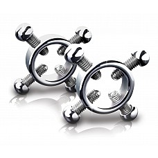 <strong>Регулируемые зажимы для сосков</strong> <br />
Зажимы для сосков имеют жесткий брутальный дизайн и полюбятся тем, кто предпочитает экстремальные сексуальные игры. Сила зажима регулируется с помощью винтиков. Упакованы в роскошный металлический чемоданчик.<div class="charTableblock"><div><span>Производитель</span>: PipeDream, США</div></div> Регулируемые зажимы для сосков
Зажимы для сосков имеют жесткий брутальный дизайн и полюбятся тем, кто предпочитает экстремальные сексуальные игры. Сила зажима регулируется с помощью винтиков. Упакованы в роскошный металлический чемоданчик.