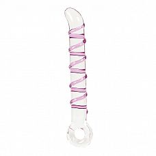 <strong>Стеклянный фаллоимитатор с фиолетовой окольцовкой, 17 см, Прозрачный</strong> <br />
Стеклянный фаллоимитатор с колечком для удобства введения.<div class="charTableblock"><div><span>Длина, см</span>: 17</div><div><span>Диаметр, см</span>: 2</div><div><span>Материал</span>: стекло</div><div><span>Цвет</span>: прозрачный</div><div><span>Особенности</span>: без мошонки</div><div><span>Длина, см</span>: 17-20</div><div><span>Диаметр, см</span>: 2</div></div> Стеклянный фаллоимитатор с фиолетовой окольцовкой, 17 см, Прозрачный
Стеклянный фаллоимитатор с колечком для удобства введения.