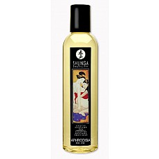 <strong>Возбуждающее массажное масло с ароматом розы *Эротика*</strong> <br />
Это на 100% натуральное масло имеет нежирную и нелипкую текстуру, но обеспечивает безупречное скольжение. Оно обладает упоительным ароматом и идеально подходит для расслабляющего массажа. В отличие от большей части средств SHUNGA, ароматизированных ВКУСОВЫМИ добавками, массажное масло несъедобно, так как запах ему придают эфирные масла.<div class="charTableblock"> </div> Возбуждающее массажное масло с ароматом розы *Эротика*
Это на 100% натуральное масло имеет нежирную и нелипкую текстуру, но обеспечивает безупречное скольжение. Оно обладает упоительным ароматом и идеально подходит для расслабляющего массажа. В отличие от большей части средств SHUNGA, ароматизированных ВКУСОВЫМИ добавками, массажное масло несъедобно, так как запах ему придают эфирные масла.