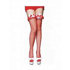 <strong>Чулки Снегурочки в сетку</strong> <br />
Чулки новогодние на резинке в мелкую сетку с бантами и бубенчиками
<div class="charTableblock"><div><span>Размер</span>: S (42-44); M (44-46); L (46-48)</div><div><span>Цвет</span>: красный, розовый</div><div><span>Производитель</span>: Temptlife, Китай</div><div><span>В наличии</span>: S-M-L, красный</div></div> Чулки Снегурочки в сетку
Чулки новогодние на резинке в мелкую сетку с бантами и бубенчиками