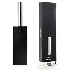 <strong>Шлёпалка Leather Paddle черная</strong> <br />
Пусть на людях вы – сильный мужчина, которому по плечу любая задача. Но с ней вы – послушный Раб, готовый исполнить любое приказание своей Госпожи. <br><br>
Секунда промедления, тень неповиновения, и вот уже вашей кожи касается чёрная шлёпалка, причиняя боль и удовольствие одновременно. <br><br>
Когда в её руках сила из стали и кожи, проявите ли вы усердие? Или специально заслужите наказание?
<div class="charTableblock"><div><span>Материал</span>: кожа</div><div><span>Производитель</span>: OUCH by Shots Media BV, Нидерланды</div><div><span>Длина, см</span>: 35.00</div></div> Шлёпалка Leather Paddle черная
Пусть на людях вы – сильный мужчина, которому по плечу любая задача. Но с ней вы – послушный Раб, готовый исполнить любое приказание своей Госпожи. <br><br>
Секунда промедления, тень неповиновения, и вот уже вашей кожи касается чёрная шлёпалка, причиняя боль и удовольствие одновременно. <br><br>
Когда в её руках сила из стали и кожи, проявите ли вы усердие? Или специально заслужите наказание?