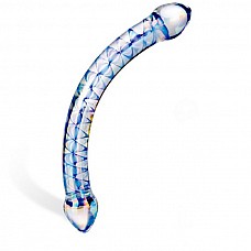 <strong>Стеклянный перламутровый фаллос, 29 см</strong> <br />
Изогнутый фаллос, покрытый перламутром, украшенный большой сине-белой спиралью внутри. В головках стимулятора - два синих подснежника! Нежный, красивый функциональный фаллос подойдет для стимуляции точки G и обычной вагинальной стимуляции.<div class="charTableblock"><div><span>Длина, см</span>: 29</div><div><span>Диаметр, см</span>: 4</div><div><span>Материал</span>: стекло</div><div><span>Цвет</span>: прозрачный</div><div><span>Особенности</span>: двухголовый; без мошонки</div><div><span>Длина, см</span>: 25 и более</div><div><span>Диаметр, см</span>: 4</div><div><span>Производитель</span>: Glas, США</div></div> Стеклянный перламутровый фаллос, 29 см
Изогнутый фаллос, покрытый перламутром, украшенный большой сине-белой спиралью внутри. В головках стимулятора - два синих подснежника! Нежный, красивый функциональный фаллос подойдет для стимуляции точки G и обычной вагинальной стимуляции.