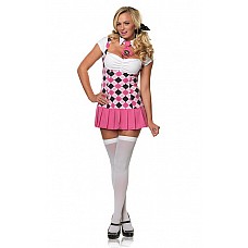 <strong>Комплект Очаровательная школьница, XS, </strong> <br />
Образ школьницы всегда был излюбленным мужским фетишем.<div class="charTableblock"><div><span>Размер</span>: XS (40-42)</div></div> Комплект Очаровательная школьница, XS,
Образ школьницы всегда был излюбленным мужским фетишем.