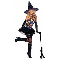 <strong>Костюм обворожительной ведьмочки</strong> <br />
<div class="charTableblock"><div><span>Размер</span>: M (44-46); L (46-48)</div><div><span>Доступные цвета и размеры</span>: / L;<br /> / M</div></div> Костюм обворожительной ведьмочки