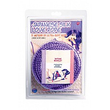 <strong>Фиксации Japanese Silk Love Rope, 5 м, фиолетовые</strong> <br />
Веревка Japanese Silk Love Rope фиолетовая из коллекции "Японский шелк" идеально подходит как для новичков (для простого связывания рук и ног), так и для искусства шибари (для истинных ценителей японского рабства).<div class="charTableblock"><div><span>Длина</span>: 4-6 м.</div><div><span>Цвет</span>: другой</div><div><span>Тип</span>: веревка</div></div> Фиксации Japanese Silk Love Rope, 5 м, фиолетовые
Веревка Japanese Silk Love Rope фиолетовая из коллекции "Японский шелк" идеально подходит как для новичков (для простого связывания рук и ног), так и для искусства шибари (для истинных ценителей японского рабства).