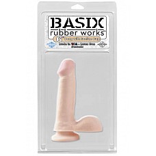 <strong>Фаллоимитатор на присоске телесный BASIX 6"</strong> <br />
Фаллоимитатор телесного цвета реалистичного вида на присоске с мошонкой. Выполнен из высококачественной медицинской резины.<div class="charTableblock"><div><span>Длина, см</span>: 15</div><div><span>Диаметр, см</span>: 3,8</div><div><span>Материал</span>: ПВХ (PVC)</div><div><span>Цвет</span>: телесный</div><div><span>Особенности</span>: на присоске; с мошонкой</div><div><span>Длина, см</span>: 13-16</div><div><span>Диаметр, см</span>: 3</div><div><span>Производитель</span>: PipeDream, США</div></div> Фаллоимитатор на присоске телесный BASIX 6"
Фаллоимитатор телесного цвета реалистичного вида на присоске с мошонкой. Выполнен из высококачественной медицинской резины.