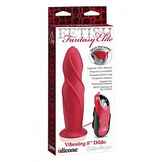 <strong>Насадка для страпона Fetish Fantasy Elite 8" с вибрацией красная</strong> <br />
Водонепроницаемый красный стимулятор с вибрацией на присоске. Возможно использовать с трусиками, получиться страпон.
<br><br>Присоску можно закрепить на любой плоской поверхности.<div class="charTableblock"><div><span>Длина, см</span>: 20.3</div><div><span>Диаметр, см</span>: 5</div><div><span>Длина, см</span>: 17-20</div><div><span>Диаметр, см</span>: 5</div><div><span>Материал</span>: силикон</div><div><span>Цвет</span>: красный/розовый</div><div><span>Особенности</span>: с вибрацией; насадка; harness</div><div><span>Производитель</span>: PipeDream, США</div></div> Насадка для страпона Fetish Fantasy Elite 8" с вибрацией красная
Водонепроницаемый красный стимулятор с вибрацией на присоске. Возможно использовать с трусиками, получиться страпон.
<br><br>Присоску можно закрепить на любой плоской поверхности.