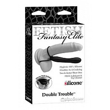 <strong>Страпон Fetish Fantasy Elite на пенис Double Trouble 6" черный</strong> <br />
Насадка-фаллоимитатор для двойного проникновения, прикрепляется к телу с помощью утяжек (на пенис и на мошонку), одна из которых будет выполнять функцию эреционного кольца.<div class="charTableblock"><div><span>Материал</span>: силикон</div><div><span>Производитель</span>: PipeDream, США</div></div> Страпон Fetish Fantasy Elite на пенис Double Trouble 6" черный
Насадка-фаллоимитатор для двойного проникновения, прикрепляется к телу с помощью утяжек (на пенис и на мошонку), одна из которых будет выполнять функцию эреционного кольца.