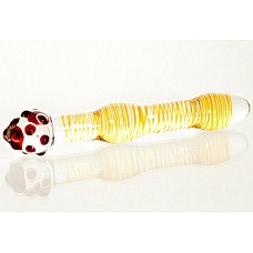 <strong>Длина № 20,5 см.
Ширина № 3 см.
</strong> <br />
Двусторонний стимулятор из стекла с шишечками на головке<div class="charTableblock"><div><span>Длина, см</span>: 20,5</div><div><span>Диаметр, см</span>: 3</div><div><span>Материал</span>: стекло</div><div><span>Цвет</span>: прозрачный</div><div><span>Особенности</span>: двухголовый; без мошонки</div><div><span>Длина, см</span>: 17-20</div><div><span>Диаметр, см</span>: 3</div><div><span>Производитель</span>: Sexus, Китай</div></div> Длина № 20,5 см.
Ширина № 3 см.
Двусторонний стимулятор из стекла с шишечками на головке