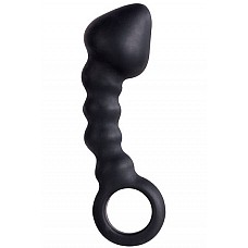 <strong>Чёрный анальный стимулятор с кольцом HEAD INVADER</strong> <br />
Фаллоимитатор снабжен кольцом на конце для удобства использования.<div class="charTableblock"><div><span>Длина, см</span>: 13.00</div><div><span>Диаметр, см</span>: 3.50</div><div><span>Материал</span>: силикон</div><div><span>Цвет</span>: черный</div><div><span>Особенности</span>: массажер простаты</div><div><span>Особенности</span>: без вибрации</div><div><span>Длина, см</span>: 13-16</div><div><span>Диаметр, см</span>: 3</div><div><span>Производитель</span>: Menzstuff, Гонконг</div></div> Чёрный анальный стимулятор с кольцом HEAD INVADER
Фаллоимитатор снабжен кольцом на конце для удобства использования.