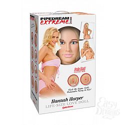    Pipedream Extreme Dollz Hannah Harper Life-Size Love Doll   .