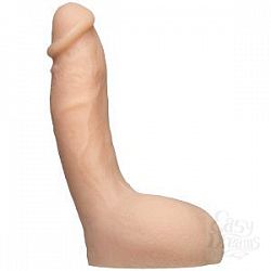 Насадка к трусикам Vac-U-Lock - James Deen Silicone Cock 9 из силикона телесная Насадка к трусикам Vac-U-Lock - James Deen Silicone Cock 9 из силикона телесная