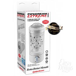 Мастурбатор ротик Pipedream Extreme Toyz Roto-Bator Mouth с ротацией Мастурбатор ротик Pipedream Extreme Toyz Roto-Bator Mouth с ротацией