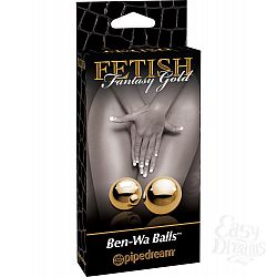 Комплект из двух шаров, диаметром 20 мм. Материал - металл. FF GOLD - BEN-WA BALLS  Комплект из двух шаров, диаметром 20 мм. Материал - металл. FF GOLD - BEN-WA BALLS