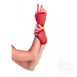 Короткие перчатки Fishnet Gloves, Белый Короткие перчатки Fishnet Gloves, Белый