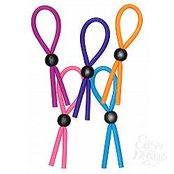 Набор разноцветных утяжек FUNKY ADJUSTABLE CRING DISP 25PCS 10202TJ  Набор разноцветных утяжек FUNKY ADJUSTABLE CRING DISP 25PCS 10202TJ
