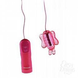 Розовый вибростимулятор-бабочка BUZZ BUZZ BUTTERFLY MASSAGER - 6 см. Розовый вибростимулятор-бабочка BUZZ BUZZ BUTTERFLY MASSAGER - 6 см.