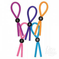 Набор из 25 разноцветных утяжек для пениса FUNKY ADJUSTABLE C-RING   Набор из 25 разноцветных утяжек для пениса FUNKY ADJUSTABLE C-RING