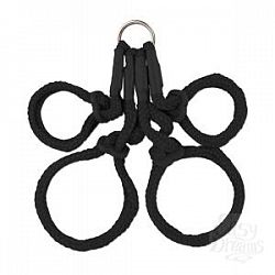  ׸      Japanese Silk Rope Hogtie