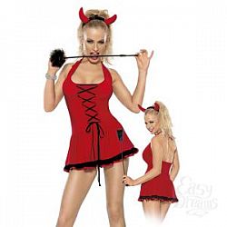 Костюм прелестной дьяволицы из 2 предметов Костюм прелестной дьяволицы из 2 предметов