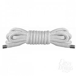 Белая нейлоновая верёвка для бандажа Japanese Mini Белая нейлоновая верёвка для бандажа Japanese Mini