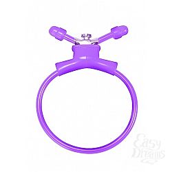 Утягивающее лассо Adjustable Cockring Purple SH-SHT156PUR  Утягивающее лассо Adjustable Cockring Purple SH-SHT156PUR