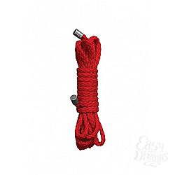 Веревка для бандажа Kinbaku Mini 1,5m Red SH-OU073RED Веревка для бандажа Kinbaku Mini 1,5m Red SH-OU073RED