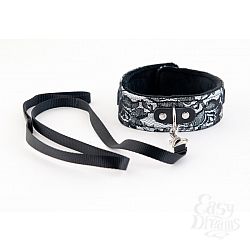 Серебристый кружевной ошейник Серебристый кружевной ошейник