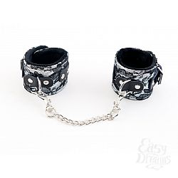 Кружевные серебристые наручники Кружевные серебристые наручники